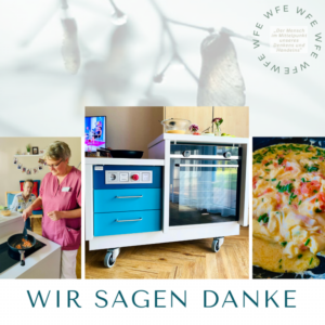 Neue mobile Küche für betreute Personen