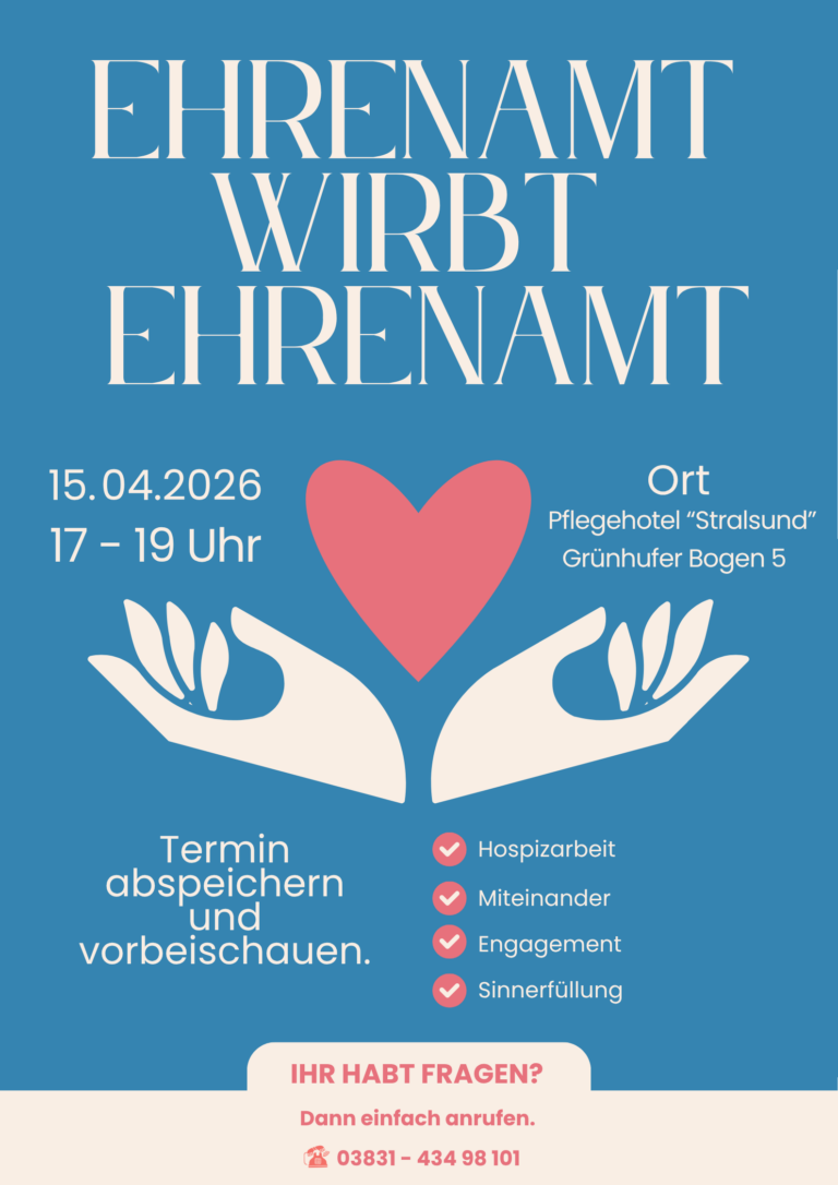 Flyer Ehrenamt wirbt Ehrenamt